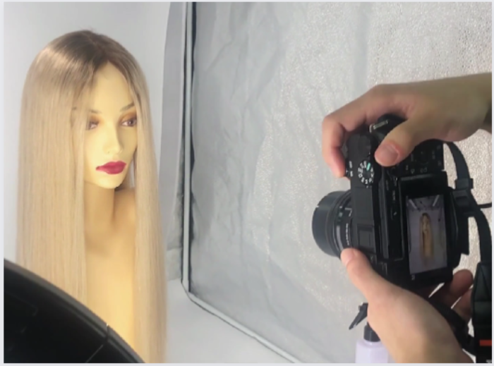 Video making of premium Echthaar Extensions