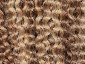 Clip in Extensions - luxury Qualität - 130 Gramm 5-teilig - 55cm - CURLY m18/24 variant detail image - b6d078994cede59b613411d5cd1d7e81e5dba4ffa67905874387075b85d354ae