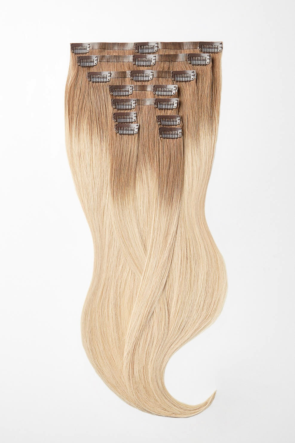 Nahtlose Clip Extensions - luxury Qualität - 120 Gramm 9-teilig - 55cm t18/24 variant detail image - 03bfd845216d56e0ab643ca5afb8af24a6d28f03e2980aecc59ec5eb5e8ce898
